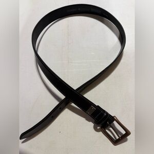 Columbia Black Leather Belt Size-36/90